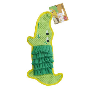 Tapis de reniflement interactif et écologique en polaire de haute qualité pour chiens, avec base antidérapante et distributeur de nourriture lent, de marque tendance - Product Image 3