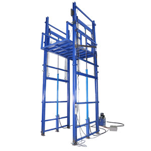 Plateforme élévatrice hydraulique Yu Xuan 2 tonnes 3 tonnes à rail fixe pour entrepôt et atelier - Product Image 1