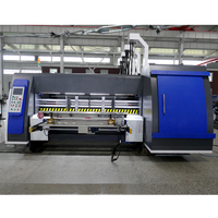 Huayu Serie Fruitdoos Maken Verpakkingsmachine Golfkartonnen Doos Flexo Afdrukken Sleuf Stans Snijmachine
