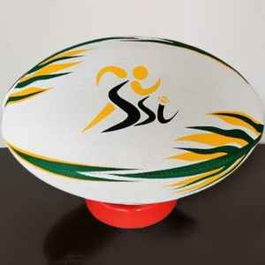 Balón de Rugby de Alta Calidad SS International, Tamaño Personalizado, Construcción Duradera, Agarre Superior para Juego Competitivo, Profesional - Product Image 2