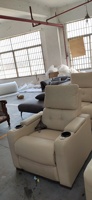 Sillón Reclinable Multifuncional para el Hogar, Sofá Reclinable VIP con Soporte para Tablet y Portavasos