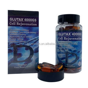 แคปซูลเพื่อผิวขาวสำหรับผู้ใหญ่ผลิตภัณฑ์เสริมความงามแอล-กลูตาไธโอน4000มก. - Product Image 1