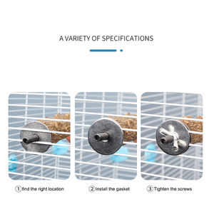 Posatoi portatili morso di animale domestico artiglio rettifica uccello pappagallo Stand animali domestici in legno giocattoli gabbia appesa pepe in legno uccello in piedi bastone - Product Image 2