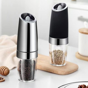 Moulin à poivre et à sel électrique rechargeable par USB, best-seller, ustensile de cuisine, moulin en céramique et en plastique pour épices - Product Image 4