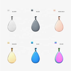 توريد الشركات المصنعة مباشرة ، قطرة قلادة الكلب علامة ليزر ، مواد معدنية ، علامة القط - Product Image 1