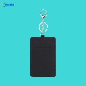 Porta Tarjetas de Identificación Personalizado por Sublimación con Llavero, Porta Tarjetas de Trabajo Portátil para Regalos Promocionales y Pases de Viaje - Product Image 4