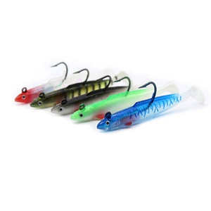 <span class=keywords><strong>Esca</strong></span> Morbida da Pesca di Alta Qualità Afishlure, <span class=keywords><strong>Esca</strong></span> <span class=keywords><strong>Artificiale</strong></span> a Forma di Anguilla Marina con Coda a Paletta - Product Image 2
