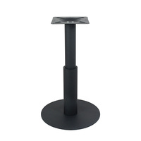 Pied de table Pieds de meuble robustes Fer Restaurant Café Salle à manger Métal Base en acier moderne Pieds de table en acier inoxydable or