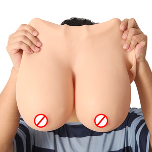 Prothèses mammaires en silicone, grandes tailles, pour Drag Queen, sexy, <span class=keywords><strong>faux</strong></span> gros <span class=keywords><strong>seins</strong></span>, bonnets E F G H, poitrine en silicone, gros <span class=keywords><strong>seins</strong></span>, <span class=keywords><strong>faux</strong></span> <span class=keywords><strong>seins</strong></span> pour femmes travesties - Product Image 5