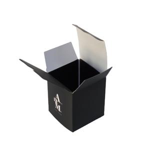 Custom <b>Black</b> Candle <b>Box</b> Packaging Matte Lamination Gold Foil Luxury Candle Gift <b>Box</b> - Product Image 3