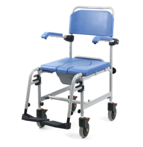 Lichtgewicht Opvouwbare Rolstoel Moderne Rollende Douchestoel Wielen Bed <span class=keywords><strong>Commode</strong></span> Stoel Voor Ouderen Gehandicapten - Product Image 3