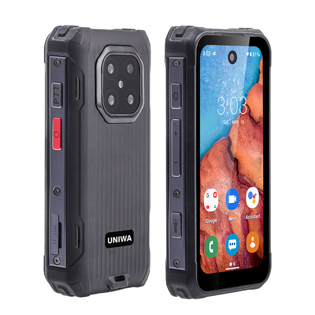 UNIWA R4002 Mini Rugged Android 12 Smartphone IP68 Waterproof 6GB+128GB MT6762 Octa Core PTT Button Africa Market Hot Sale