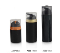 Botol Pompa Kosmetik Silinder PP 50ML dengan Desain Cetak Layar Warna Kustom, Pompa Semprot & Tutup Mudah Dibuka