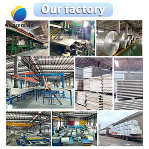 SUNTO Moderne Double Couche Grand Panneau Pare-Soleil Auvent Isolation Thermique Alliage d'Aluminium Tuile Balcon Métal Matériau de Construction - Product Image 5