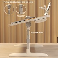 Bureau d'ordinateur portable multifonctionnel inclinable et réglable, design pliable pour chambre à coucher, fenêtre en baie, dortoir étudiant, petite table de chevet