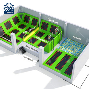 Parque de Trampolines Personalizado para Interiores y Exteriores, para Niños y Adultos - Product Image 3