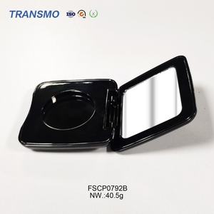 Conteneur de fard à joues compact de luxe en plastique avec emballage magnétique personnalisable, recyclable, pour cosmétiques et parfums - Product Image 5