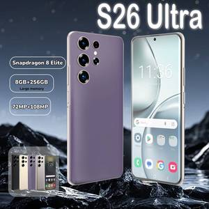 Vendere bene molto amichevole prezzo di fabbrica S26 Ultra Smartphone 8GB + 256GB sbloccato Dual Card 7.3 pollici schermo telefoni cellulari - Product Image 1
