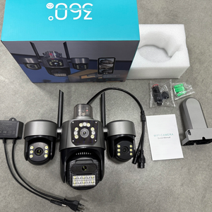 Cámara de Seguridad CCTV Tipo Domo de 9MP para Exteriores, Visión Nocturna a Todo Color, Detección de Movimiento, Seguimiento Humano por IA, Cámara <span class=keywords><strong>IP</strong></span> WIFI PTZ - Product Image 5