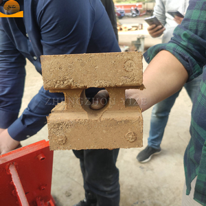 מיני חלול חימר בריק קו ייצור מכונות נייד יד עיתונות לובי אדמה בריק חימר מחיר - Product Image 5