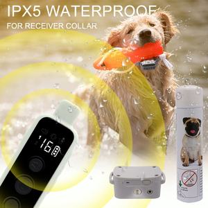 新しいスタイルの敏捷性犬の鎖のリモコンスプレーペットトレーニングカラー犬の樹皮防止カラー - Product Image 5