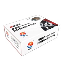 Meilleurs échantillons gratuits d'usine SDCX plaquettes de frein en céramique semi-métalliques avant arrière pour Toyota Rav4 voitures japonaises/coréennes en gros