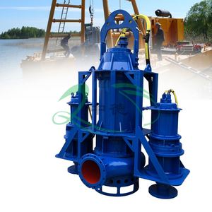 High-Pressure Hydraulic <b>Submersible</b> Slurry <b>Pump</b> for Sand Dredging for Suction Applications - Product Image 1