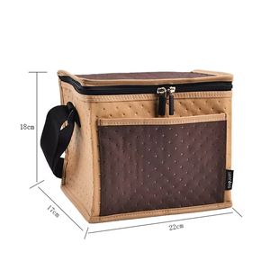 Sac Isotherme Fourre-tout Thermique à Fermeture Éclair Frontale pour le Déjeuner, Idéal pour le Shopping, les Pique-niques, le Travail et le Bureau, pour Femmes et Hommes, 2026, Logo Personnalisé, Fabricant en Gros - Product Image 2