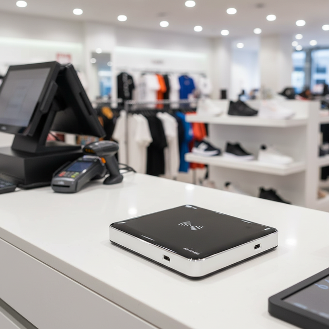 Antenna-Integrated UHF RFID Reader for POS Terminals & Smart Lockers