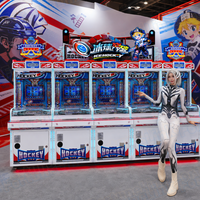 Machine d'arcade personnalisée OEM/ODM pour parcs d'attractions, construite comme un jeu de poussée de pièces, avec avantage de prix d'usine et fourniture de bornes d'arcade