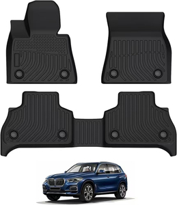 Tapis de voiture en TPE sans odeur, sans danger pour les bébés, imperméables toutes saisons, faciles à nettoyer en une seule fois. - Product Image 1