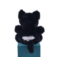 Écologique 100% particules recyclées jouets en peluche personnalisés trucs animaux jouets noir diable de Tasmanie coupe jouets