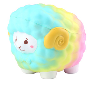 Cute Sheep <b>Squishy</b> Toy Soft Slow Rebound PVC Cartoon Shape Promotional Gift - Product Image 4