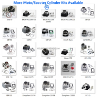 Kit de Bloque de Motor KTD RX RX-S RXS 115 YT115 RX115 y Juego de Cilindros de 54 mm para Motocicleta para el Mercado de América del Sur