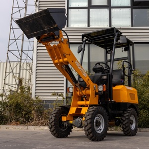 Livraison à domicile! 800kg <span class=keywords><strong>Micro</strong></span> <span class=keywords><strong>Pelle</strong></span> Agriculture Articulé Petit Compact Jardin Front End Mini Chargeuse sur Pneus avec CE/ISO EURO5/EPA4 - Product Image 6