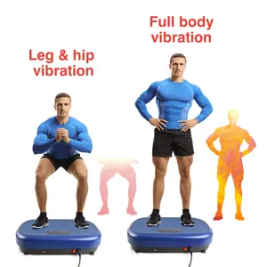 Piastra di vibrazione per la perdita di peso più sottile per il corpo ultrasottile per allenamento verticale di Cardio di grandi dimensioni 3D