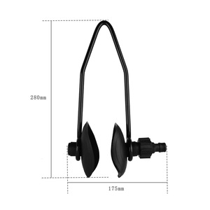 Buse de rinçage pour moteur de bateau, 295mm x 160mm x 80mm, matériel marin en plastique pour le nettoyage des moteurs hors-bord - Product Image 2