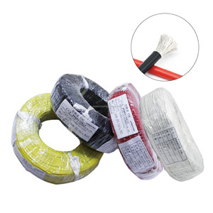 Cables de Silicona Suave 20AWG QJSIL20 <span class=keywords><strong>Rojo</strong></span> Negro <span class=keywords><strong>Amarillo</strong></span> Verde Azul <span class=keywords><strong>Blanco</strong></span> Coloridos 20 #   Cables de Silicona Suave de 100/0.08TS OD1.8 - Product Image 2