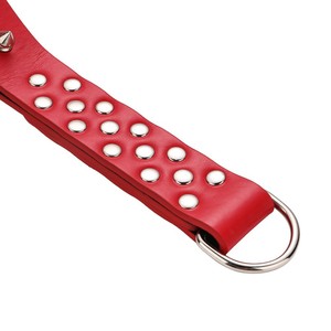 Frusta in Pelle con Borchie per Giochi BDSM, Giocattoli Sessuali per Adulti, Flogger per Coppie, Accessorio per Cosplay Punk - Product Image 3