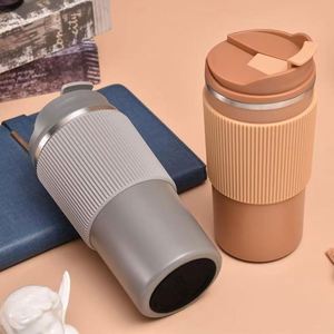 New Cross-border 304 Stainless Steel Vacuum <b>Insulated</b> Gift <b>Cup</b> Portable Modern Design Office Car <b>Cup</b> Customizable logo Printing - Product Image 4
