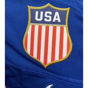 เสื้อทีมยูเอสเอ การ์ด เมน รอยัล ไวท์ # 19 ตากัตชุก # เสื้อแจ็คเก็ตโพลีเอสเตอร์ชุดทีมปี 2026 ปักลายเต็มตัว หมายเลข 34 แมทธิวส์ - Product Image 5