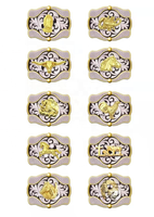 Grossistes personnalisables New Western Cowboy Boucle de ceinture Vintage Silvers Golds Boucle de ceinture