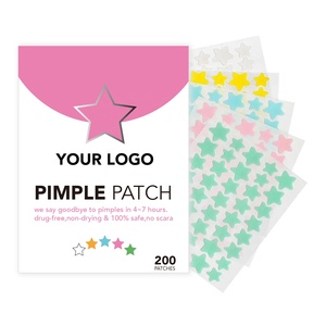 Patch anti-acné étoile anti-acné pour le visage, soins de la peau végétaliens, patch hydrocolloïde pour boutons d'acné, vente en gros de marque privée - Product Image 6