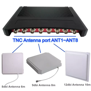 Оптовая продажа 8 TNC EPC Globel Gen2 Impinj E710 RFID UHF Reader с дальним диапазоном до 25 метров - Product Image 6