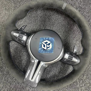 Volant de voiture en alcantara et fibre de carbone, <span class=keywords><strong>prix</strong></span> de gros d'usine, m Performance pour BMW F10 - Product Image 1