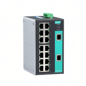 Commutateur non géré Moxa EDS-316-M-SC sur rail DIN, 16 ports Ethernet, dispositif réseau industriel - Product Image 2