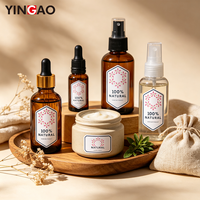 Autocollants personnalisés Yingao, autocollants imperméables, étiquettes en vinyle autocollantes pour les flacons de soins de la peau, les pots de sérum cosmétique, la décoration