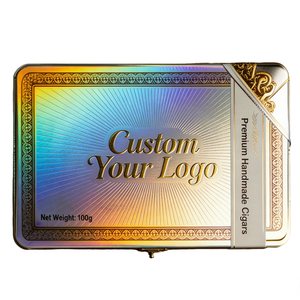 Caja de Embalaje Holográfica con Estampado en Relieve 3D Premium para Cigarros - Product Image 1