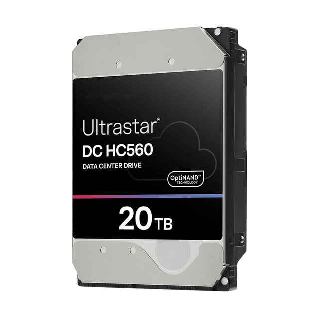 WUH722020BLE604 HC560 20TB 3.5" SATA 6Gb/s Helium HDD 7200RPM 512MB Cache CMR Enterprise Internal Hard Drive for Server RAID NAS