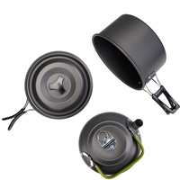 Mini ustensile de pique-nique 3 en 1, équipement de randonnée, Kit de cuisine de Camping Portable en plein air 10 en 1